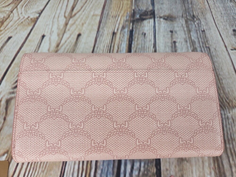 MCM Himmel Crossbody Wallet in Lauretos NEW Silver Pink - Picture 3 of 8